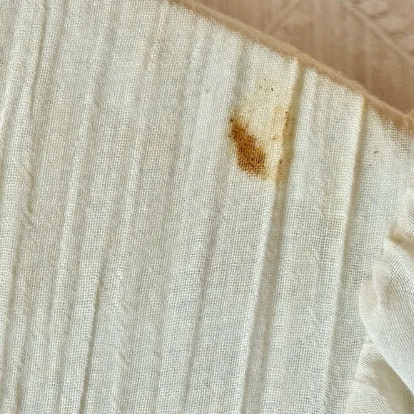 Vintage Gunne Sax Jessica McClintock White High Neck Edwardian Style Gown, 10 - Picture 10 of 12